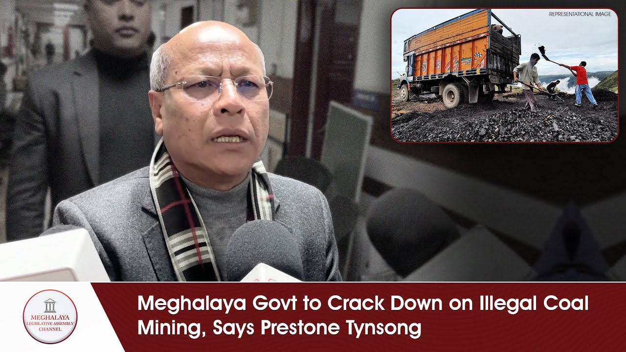 Meghalaya Govt to Crack Down on Illegal Coal Mining, Says Prestone Tynsong