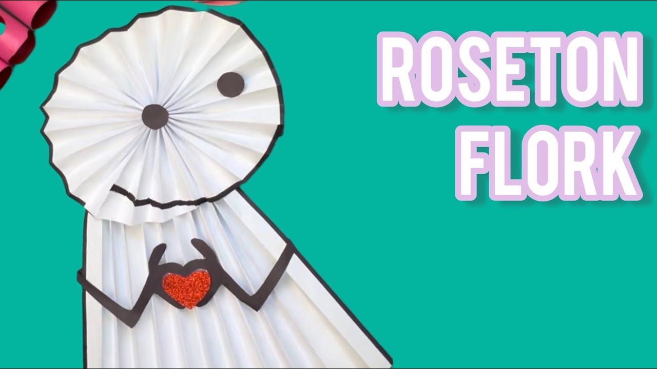 Rosetón/Roseta de FLORK para Decoración de San Valentín 💘