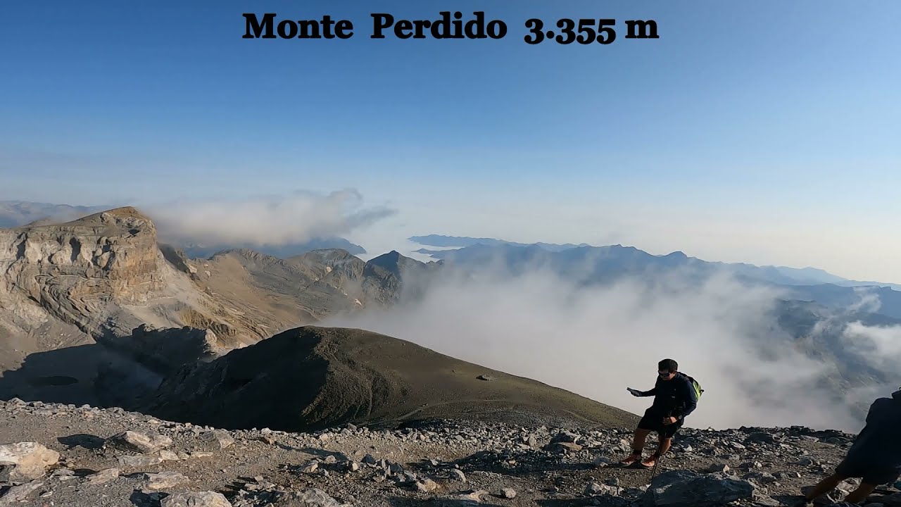 Etata 2    Goriz - Monte Perdido - Cilindro - Marboré - Picos Cascada - Espalda del marboré - Goriz