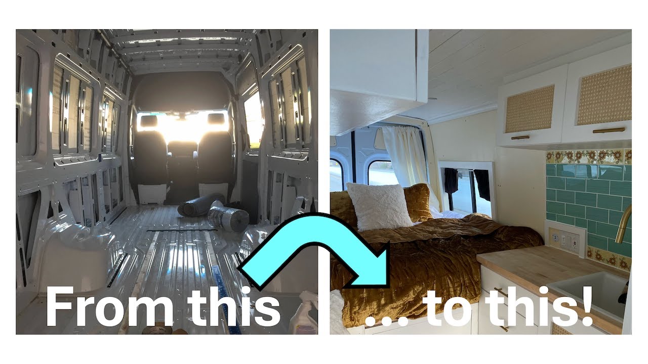 SPRINTER VAN WALK THROUGH!