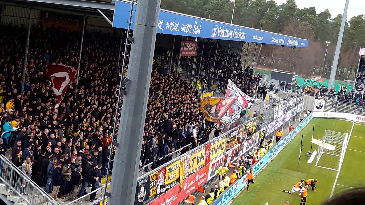 Dynamo Dresden Fans singen Fussballmafia DFB