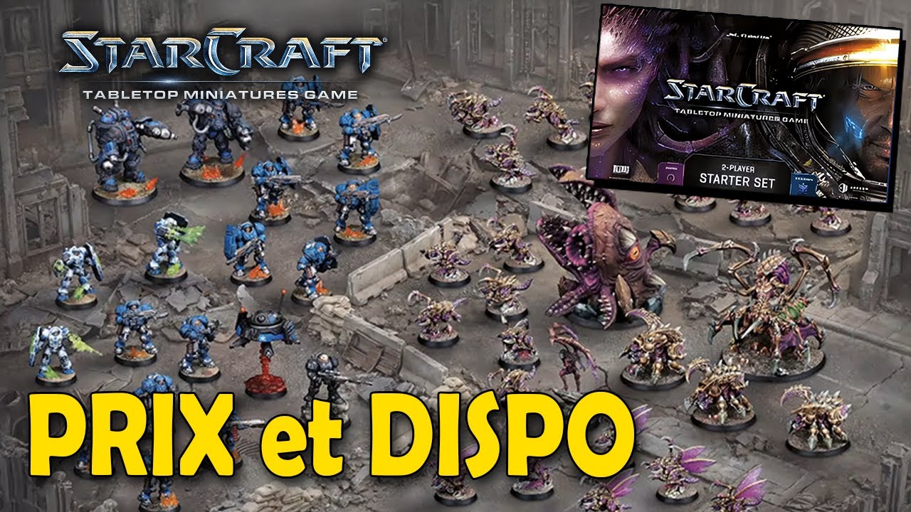 STARCRAFT TABLETOP MINIATURE • Un MAX d'infos sur le jeu !
