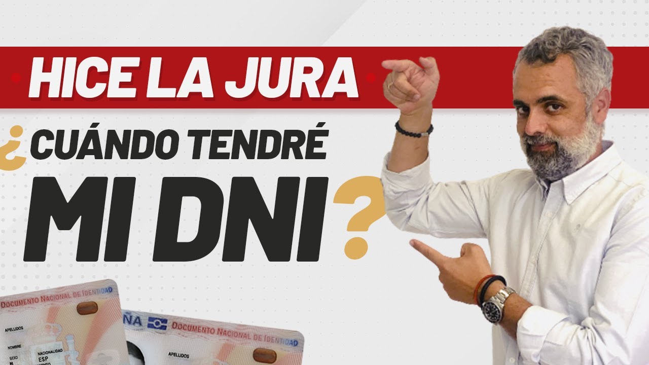 ¿Cuánto tardan en dar el DNI y el Pasaporte tras la Jura? ⏳