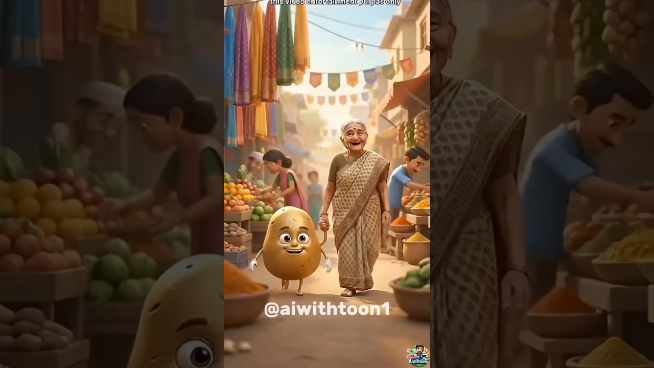 The Golden Auloo Who Saved Everyone | Emotional Animated Story#ai #cartoon #shorts