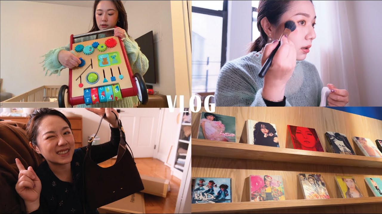 Vlog｜化妝閒聊、紐約超台bar、美包開箱、麂皮風衣、感恩節大餐｜VanessaLiao