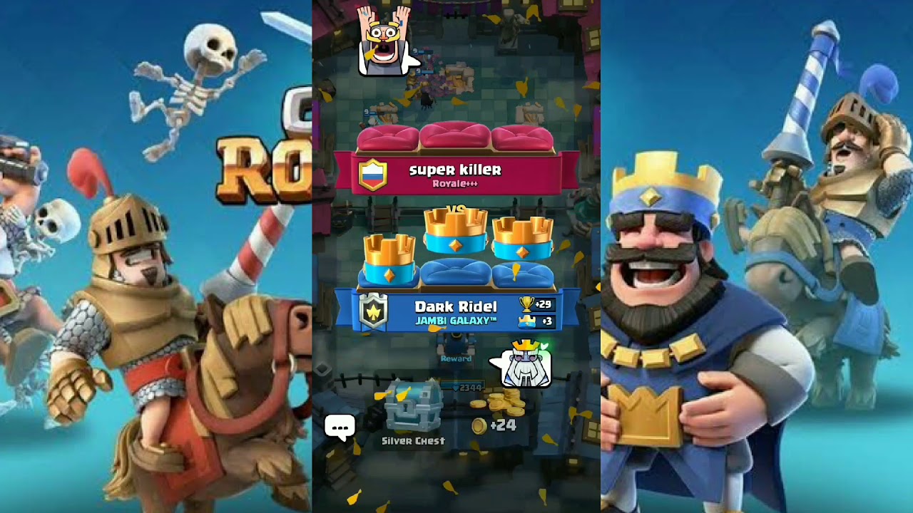 Clash Royale : level 1 reach 4000 Trophies !!!