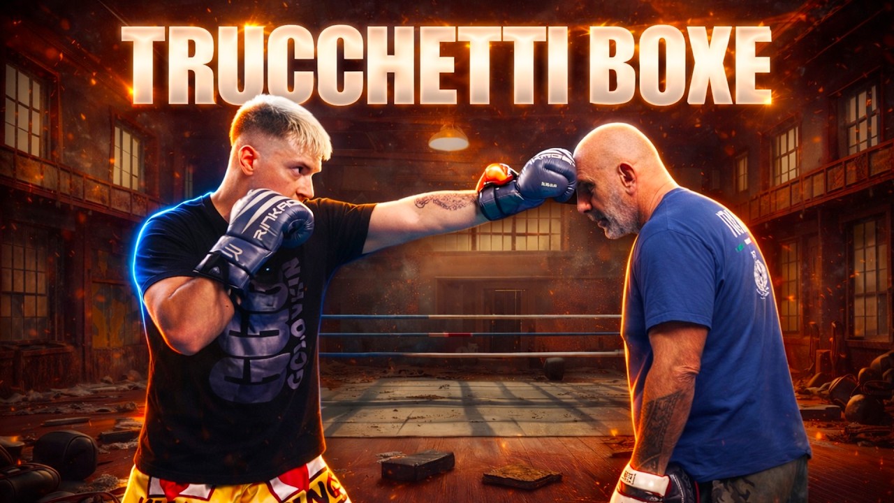 Lezione e TRUCCHETTI di BOXE con SENPAI BRUNO