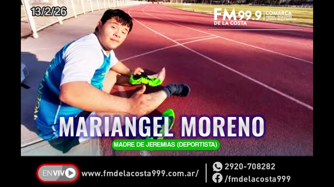 Mariangel Moreno - FM DE LA COSTA 99.9 - 13/2/26