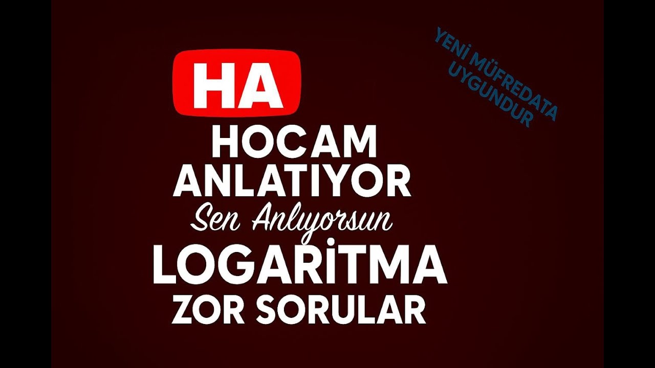 LOGARİTMA ZOR SORULAR