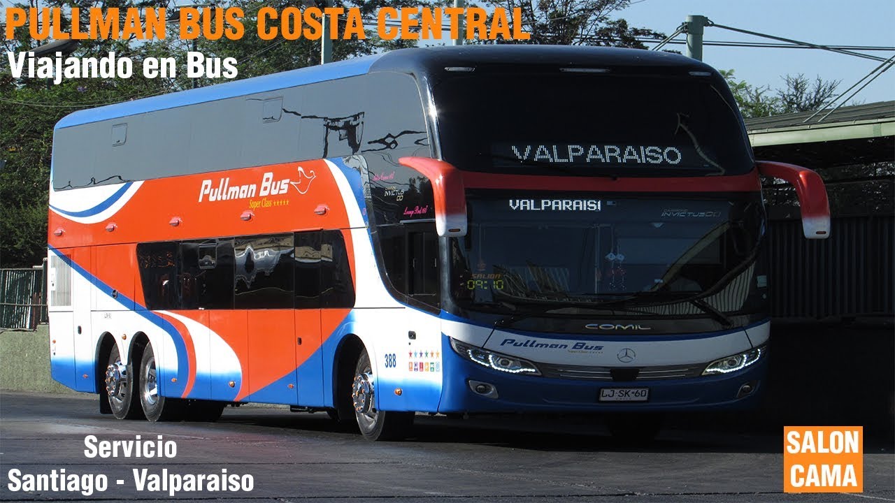 Viajando En Bus | Viaje en Pullman Bus Costa Central desde Santiago a Valparaiso