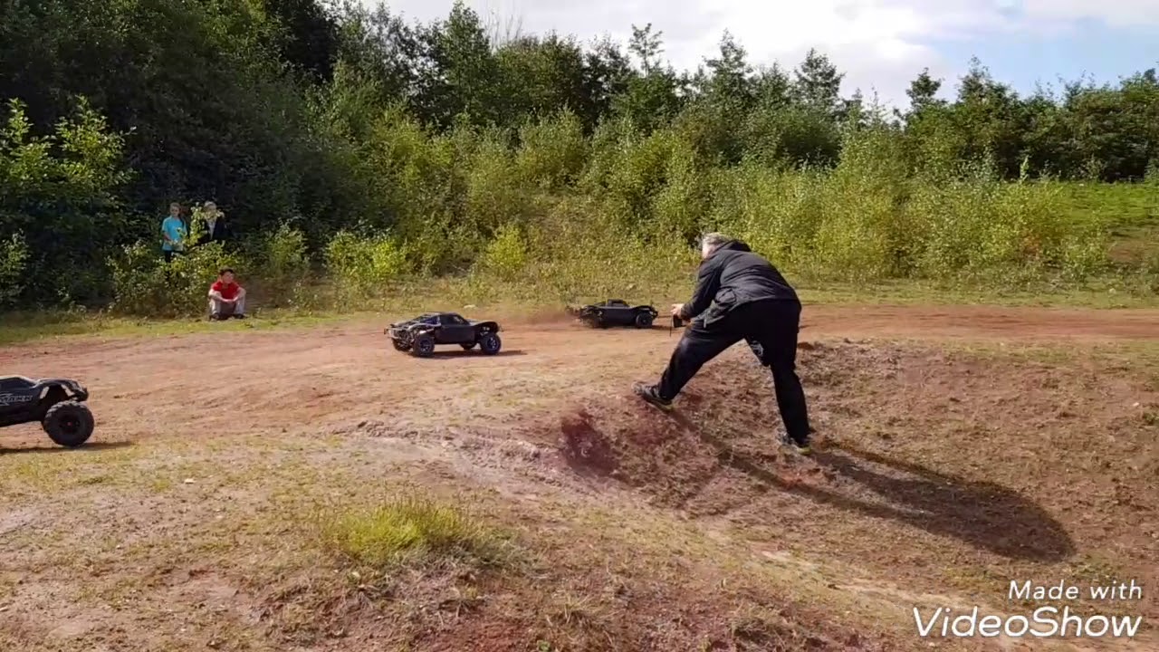 NWRCC Bash, KM X2 Running a ROVAN 36cc engine at the St Helen's site