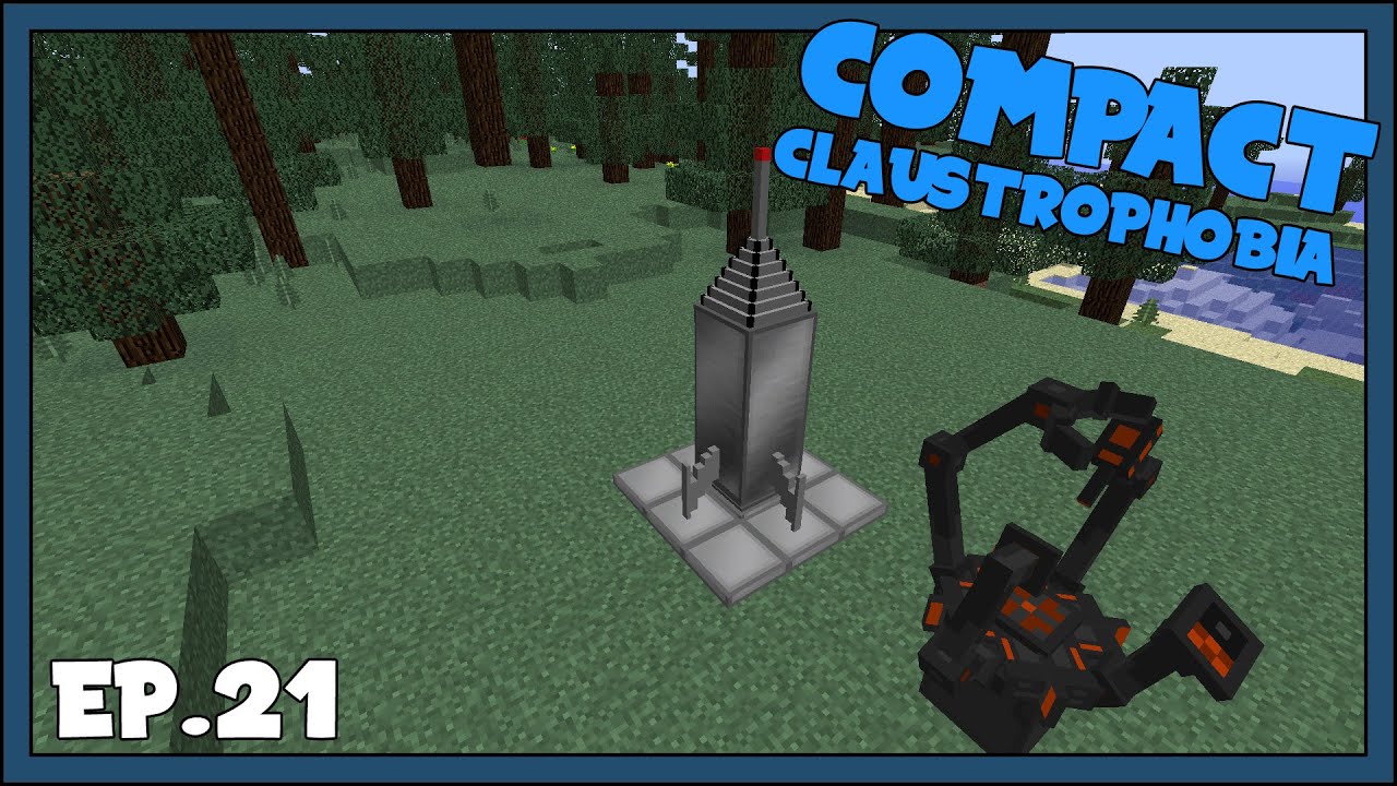 Minecraft Compact Claustrophobia - EP21 - Going To The Moon!