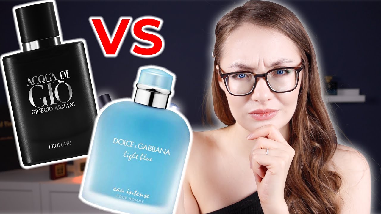 Acqua Di Gio Profumo Armani против D&G Light Blue Intense | Какой аромат лучше?