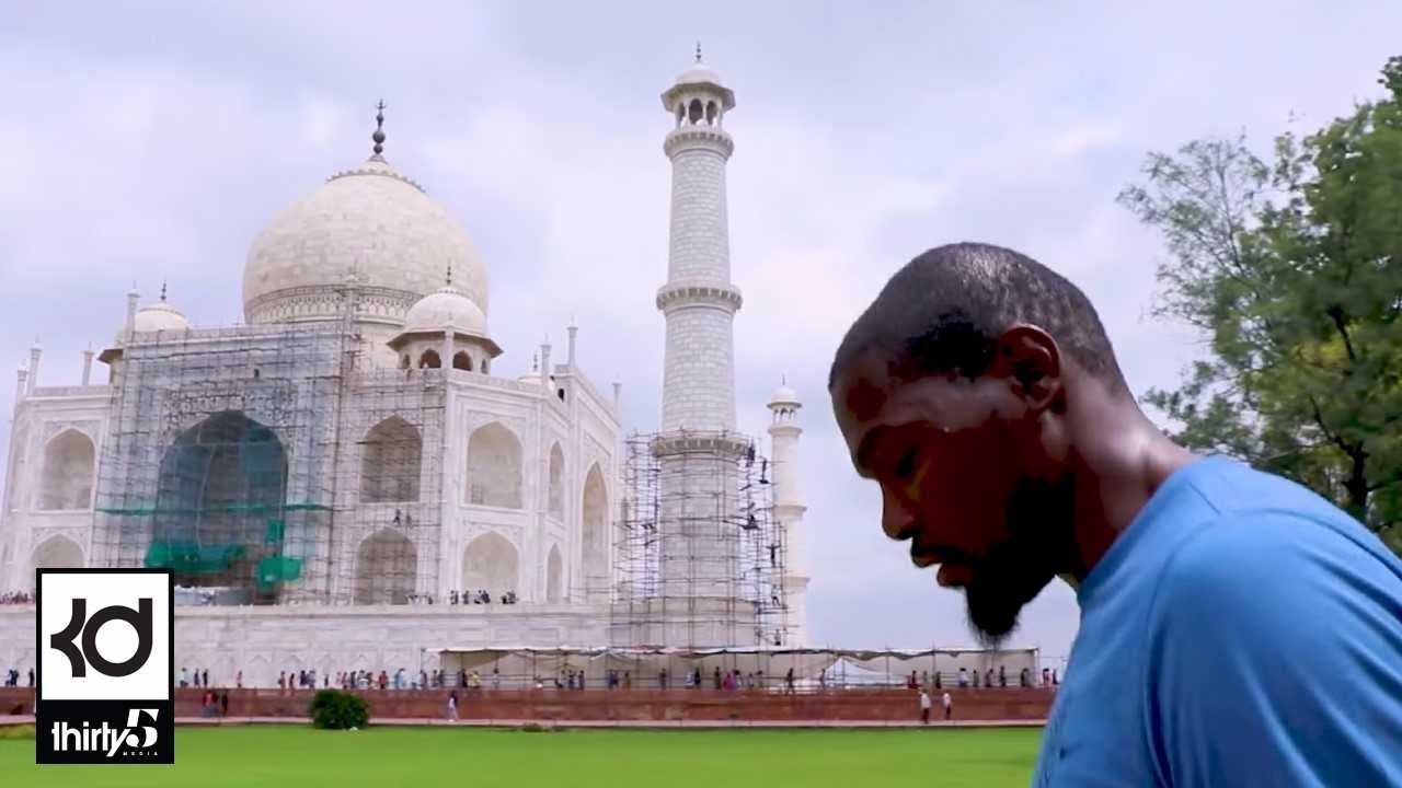 My India Trip / Taj Mahal, Guinness World Record, Kevin Durant Charity Foundation