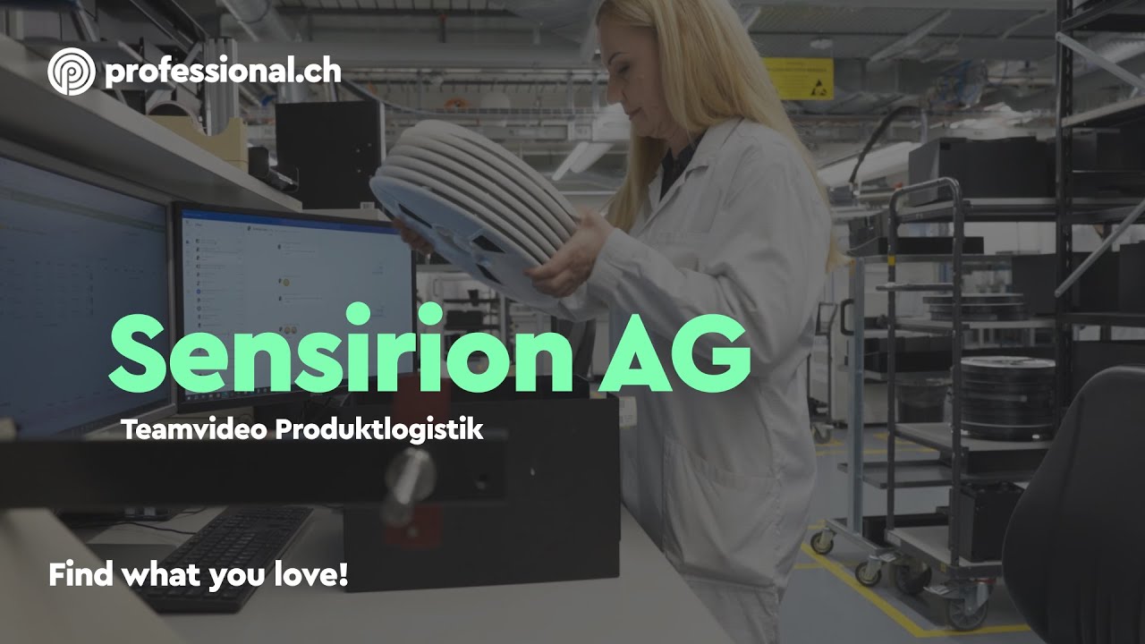 Hinter den Kulissen der Supply Chain - Produktlogistik bei der Sensirion AG | professional.ch