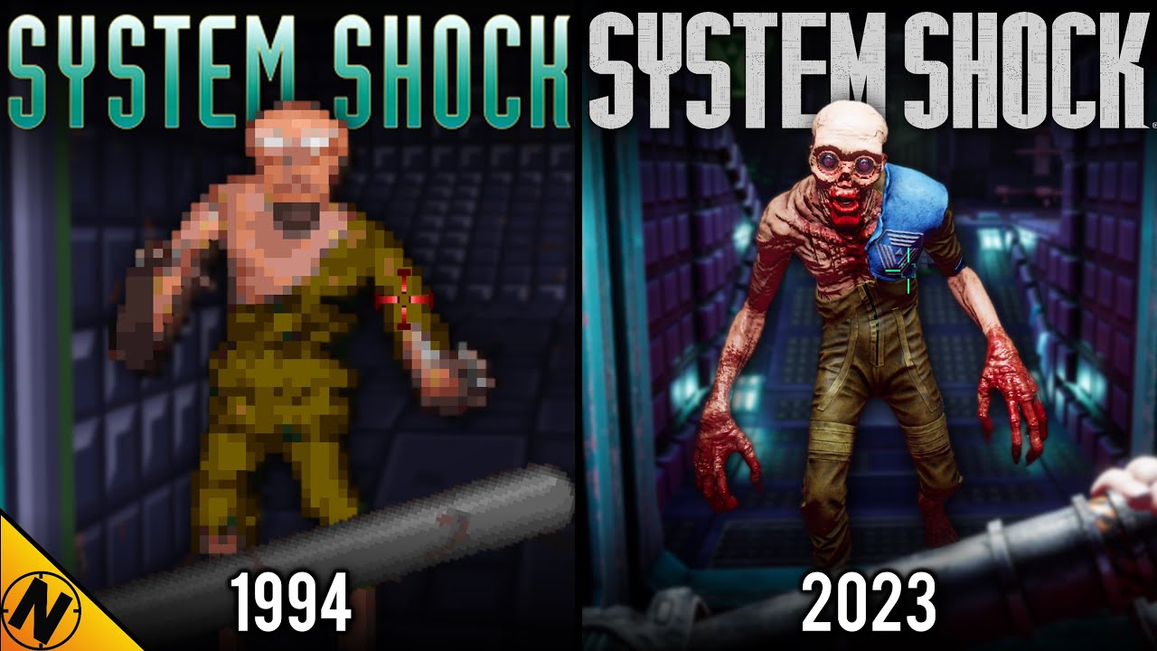 System Shock [Remake] против оригинала | Прямое сравнение