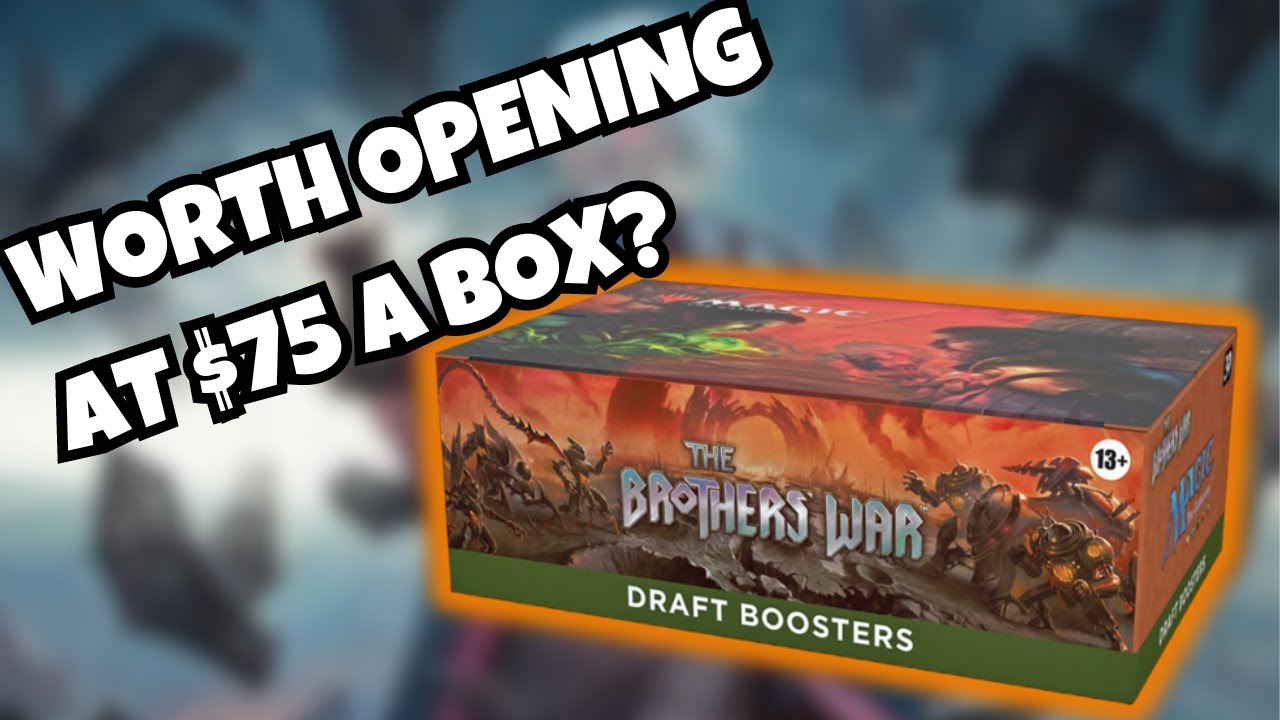 MTG The Brothers' War Draft Booster Box Opening! Underrated at this price?