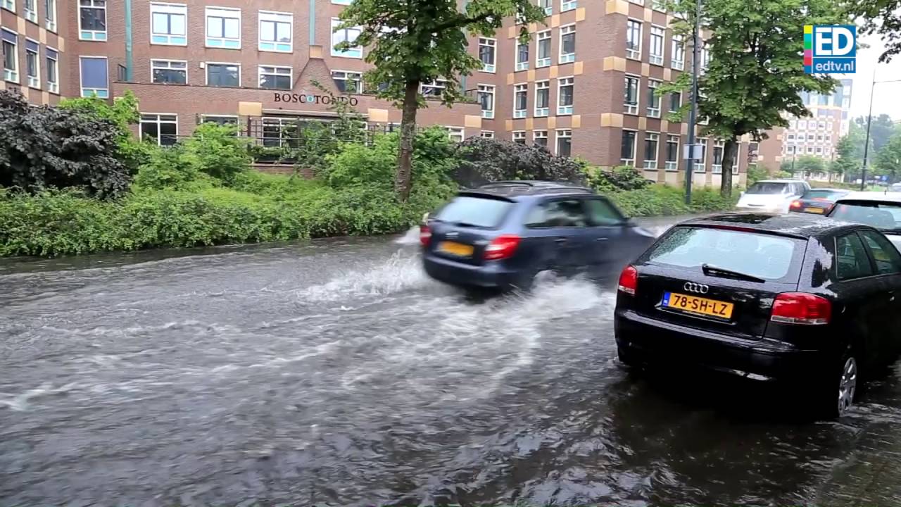 Wateroverlast in Helmond