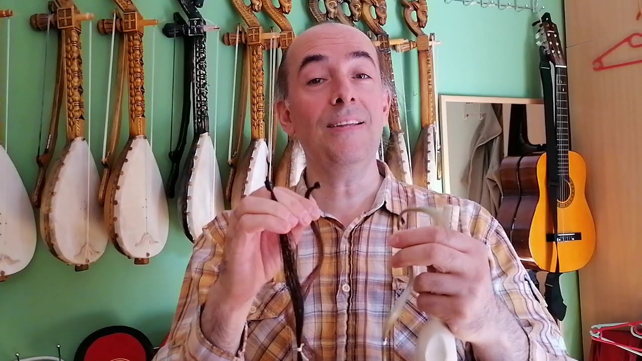 GUSLE - Tri vrste struna za gusle / Three concepts for string of gusle instrument - www.gusle.info