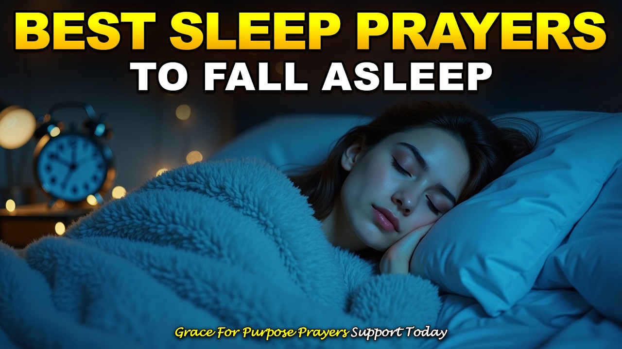 The Best Prayers To Help You Fall Asleep | Beautiful & Peaceful Bedtime Prayers
