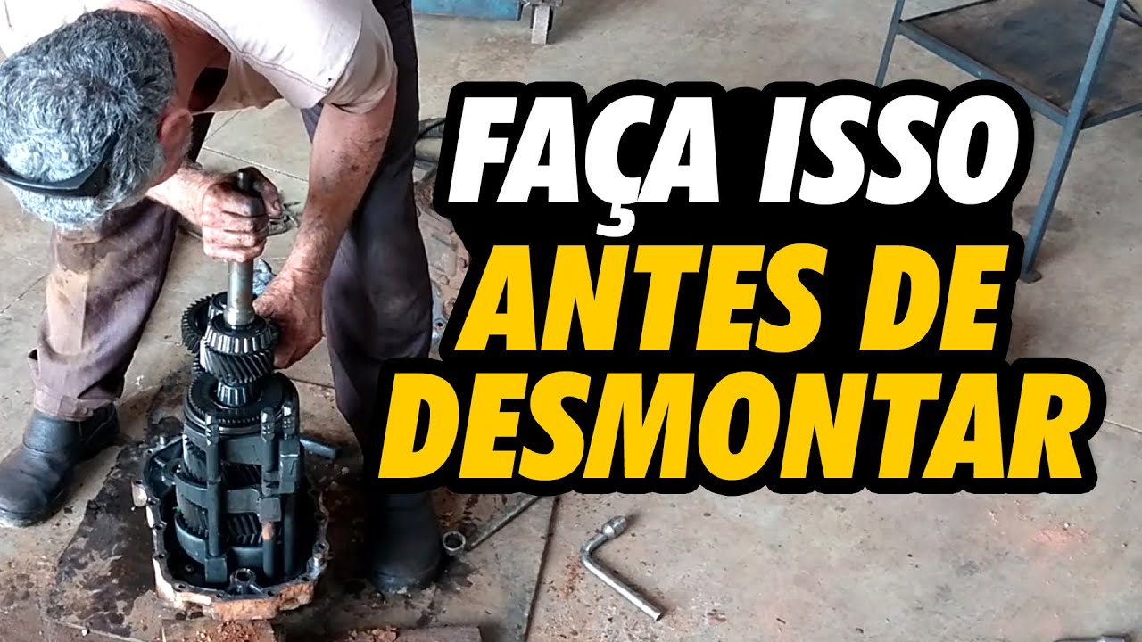 Câmbio da F350 escapando a Ré | Desmontagem Parte 2