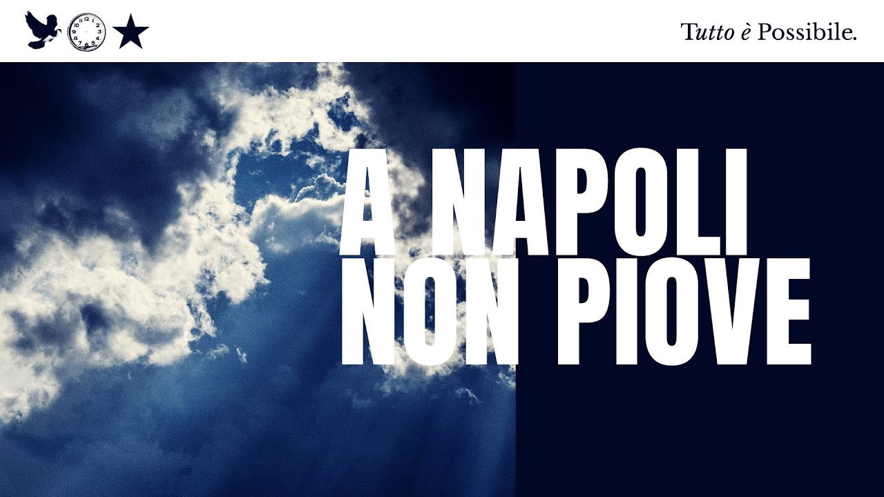 Geolier - A NAPOLI NON PIOVE (Lyric Video)