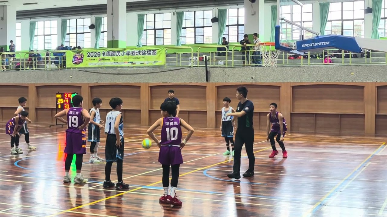 2026全國小學籃球錦標賽五年級組梧棲國小vs建國國小（第四節）