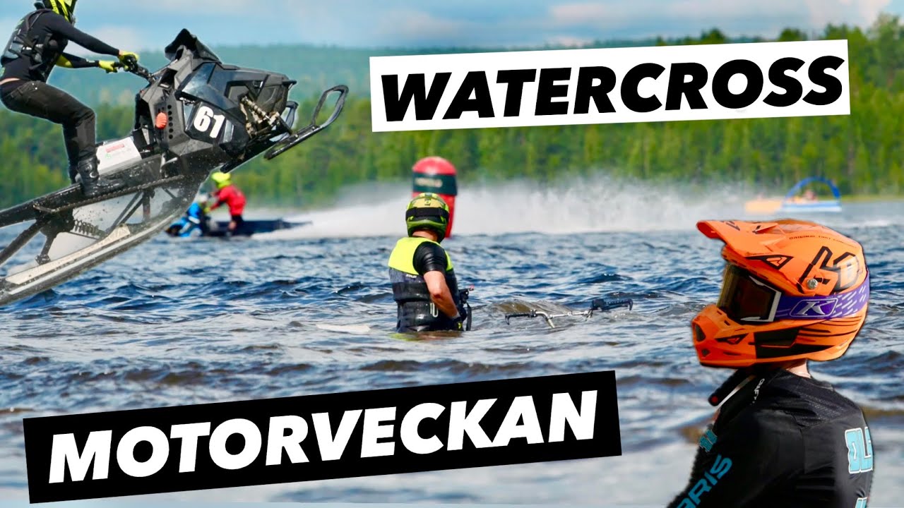 SM Watercross | Detta händer i depån! | Motorveckan Lycksele