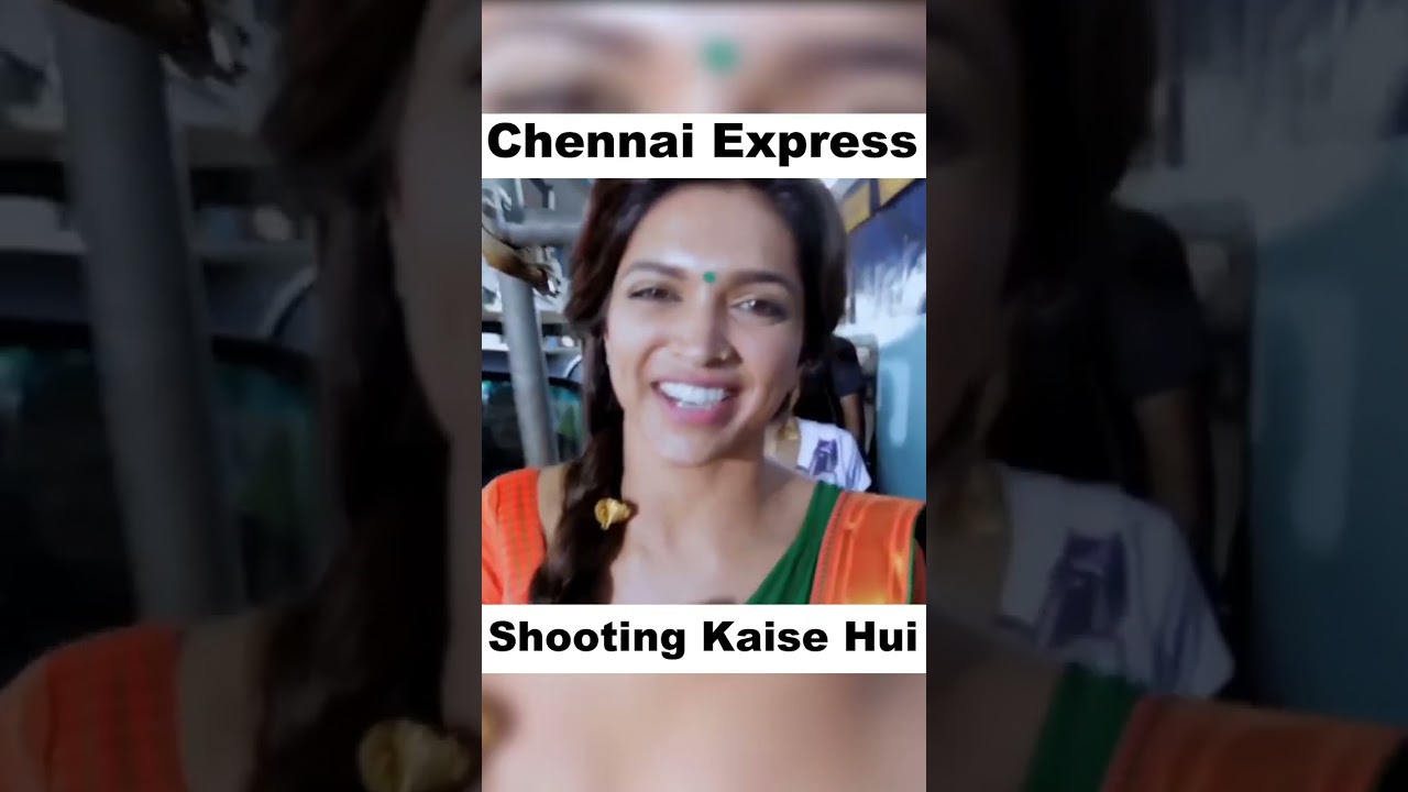 Chennai Express ka ddlj wala scene kaise shoot hua #shorts #shooting