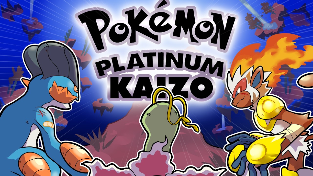 How I Beat The Hardest Pokemon Game Ever With Only Starter Pokemon... (Platinum Kaizo)