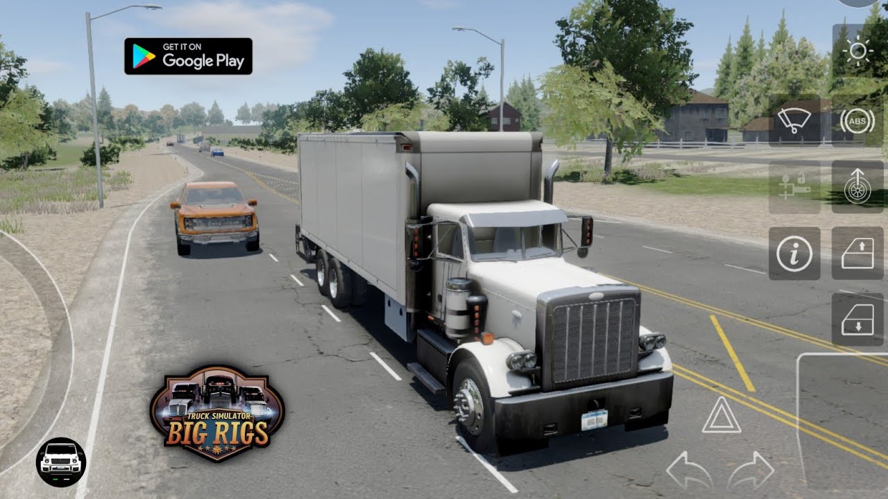 Truck simulator Big Rigs officially released by dualcarbon studios First look Gameplay Walkthrough