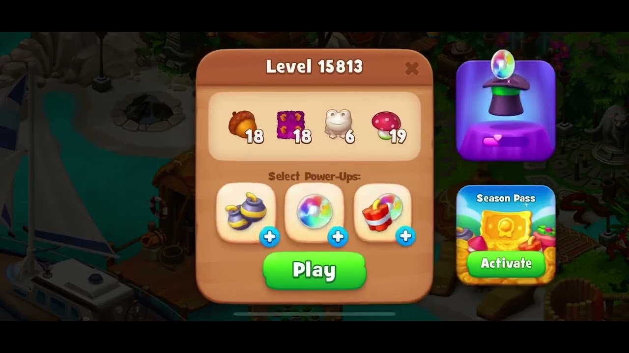 GAME  ( gardenscapes 2024) 🥕🍄🥕LEVEL # 15 812 and LEVEL  # 15 813 !!! 🥕🍄🥕 👍👍👍