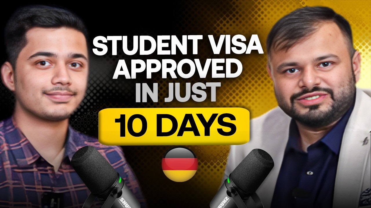 Got German Student Visa Approved in just 10 days | Amratpal A Vision