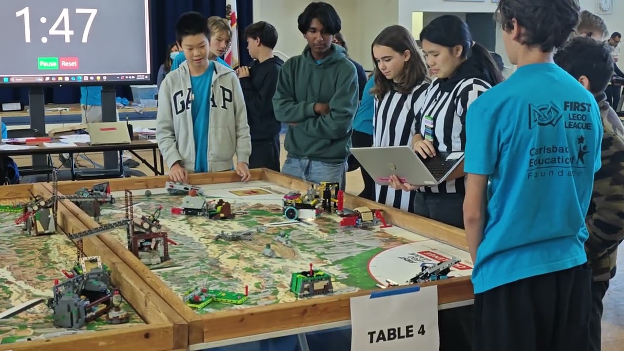 Robotics CEF show 2026 - Robot run 1