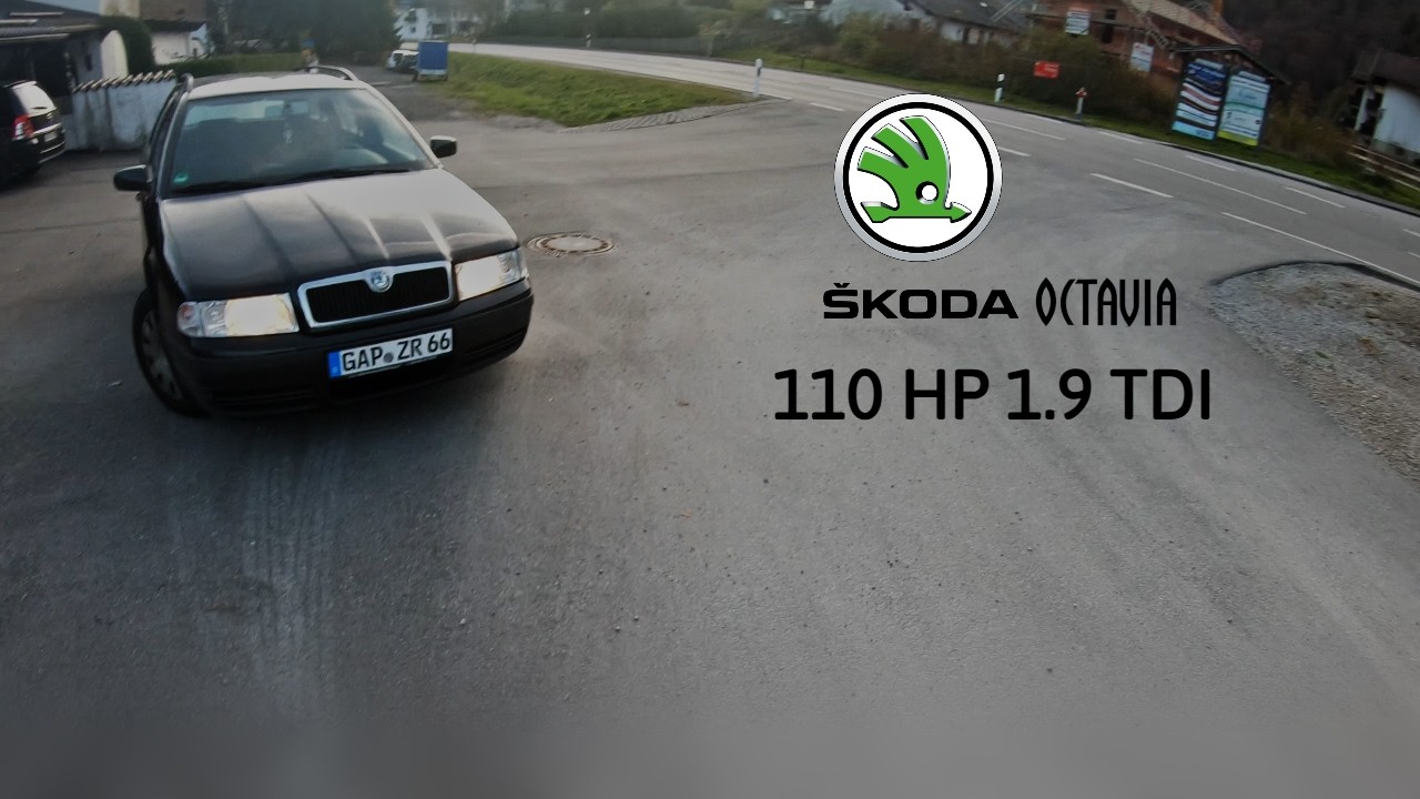 POV Daily Drive – Škoda Octavia 1.9 TDI 110HP | No Music | Pure Engine Sound