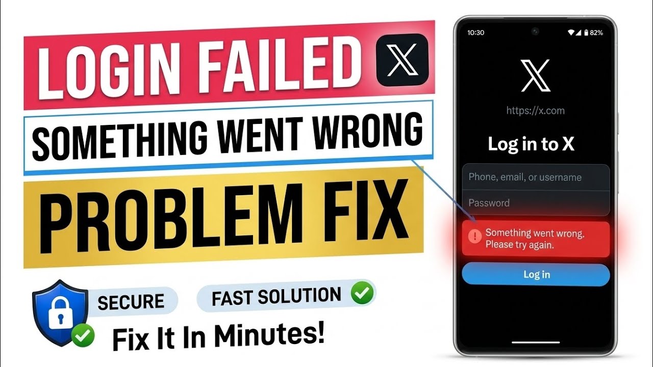 X Twitter Login Problem | something isn't right try your request again later x | twitter error today