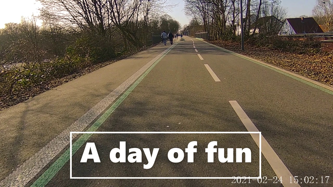 Duisburg to Mülheim by Bike using Radschnellweg Ruhr (RS1), Radfahren