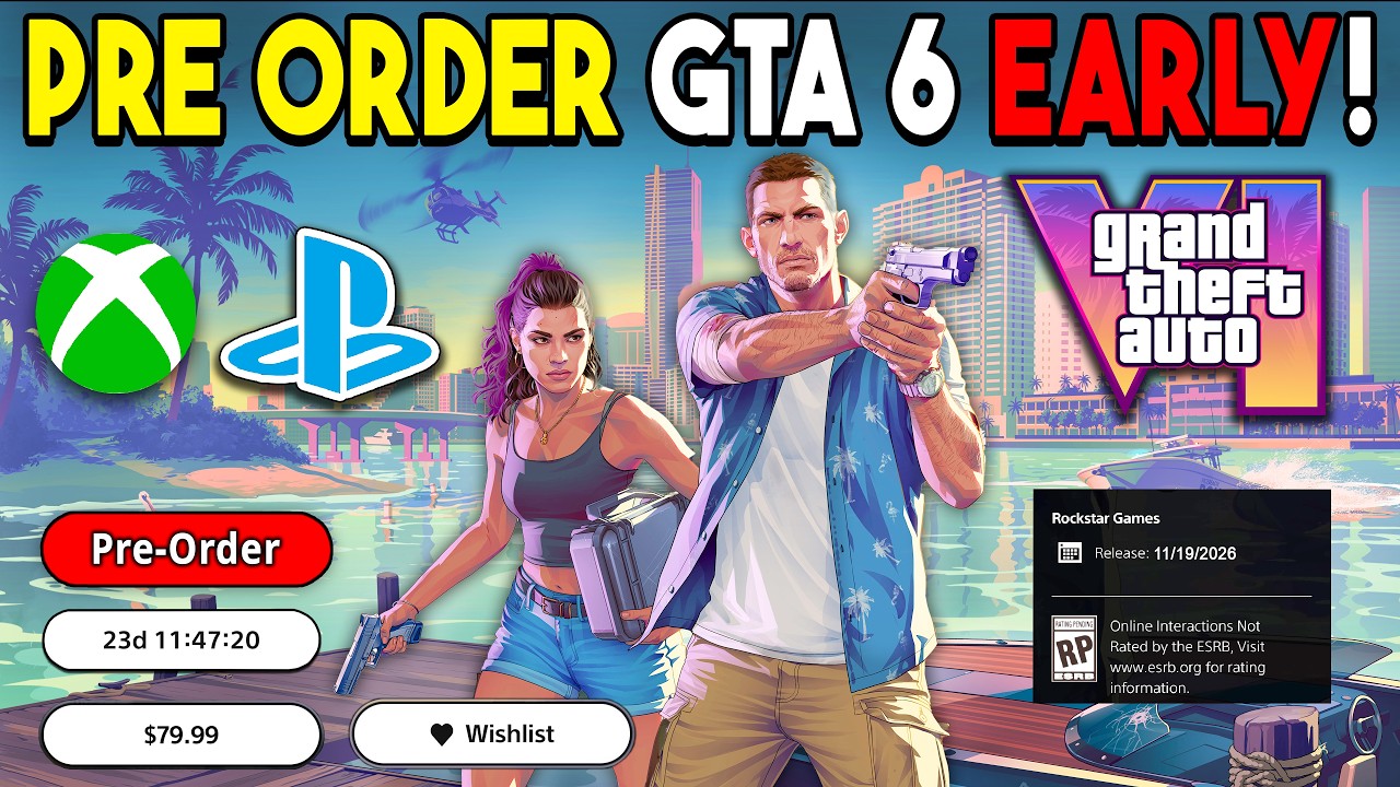 How To PRE ORDER GTA 6 EARLY!