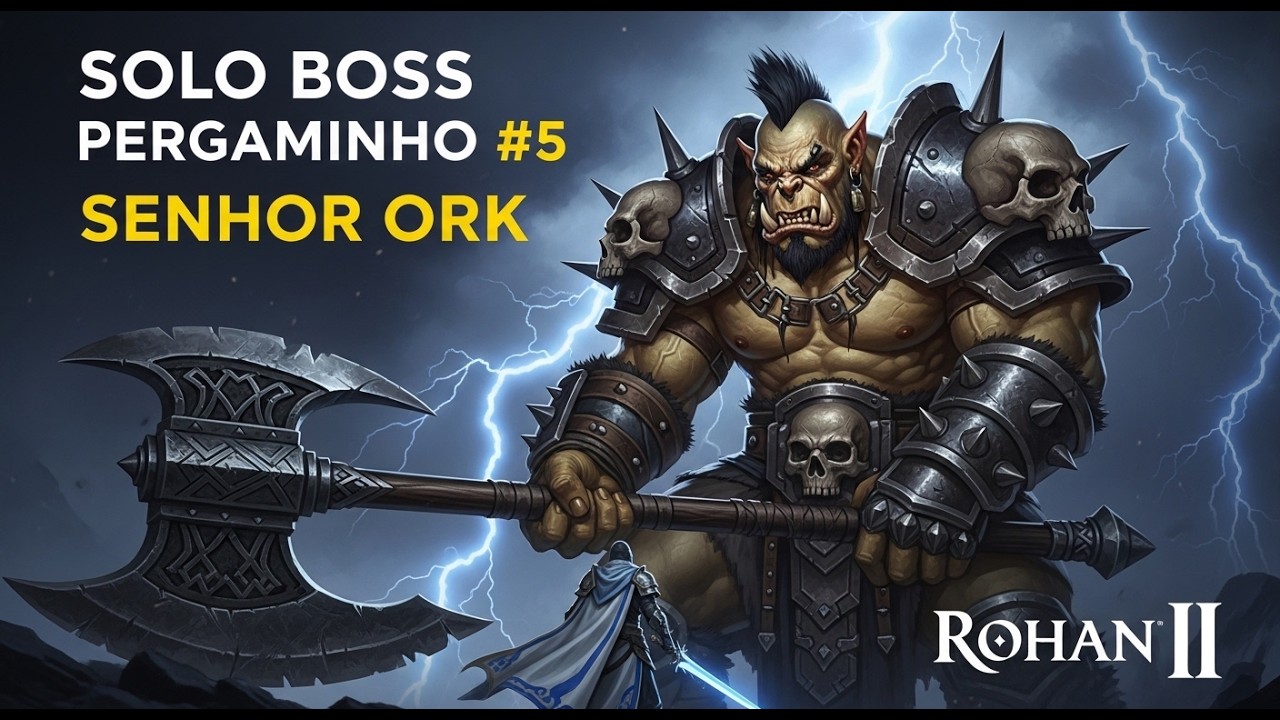 SENHOR ORK — SOLO BOSS #5 | ROHAN 2 MMORPG - MOBILEGAME - JOGO 90% AUTOMATICO