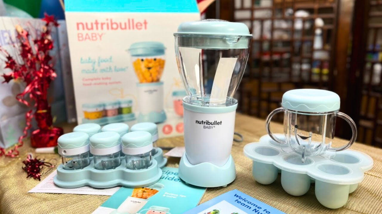 Unboxing + Easy Setup  NutriBullet Baby Complete Food-Making System