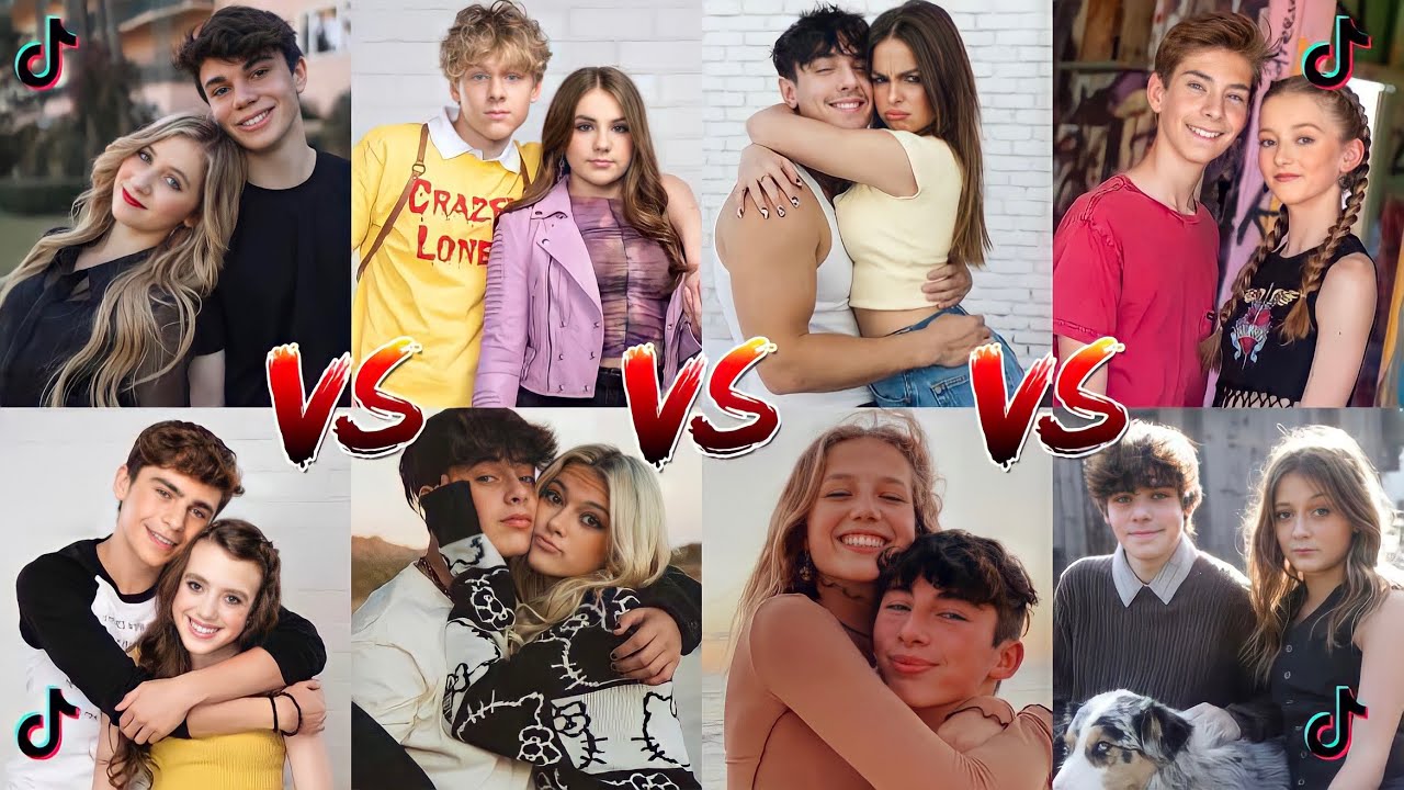 TikTok battle - Liper VS Cavin VS Jelliana VS Semily VS Sayden VS Dindi VS Nophie VS Bradisson❤️👑