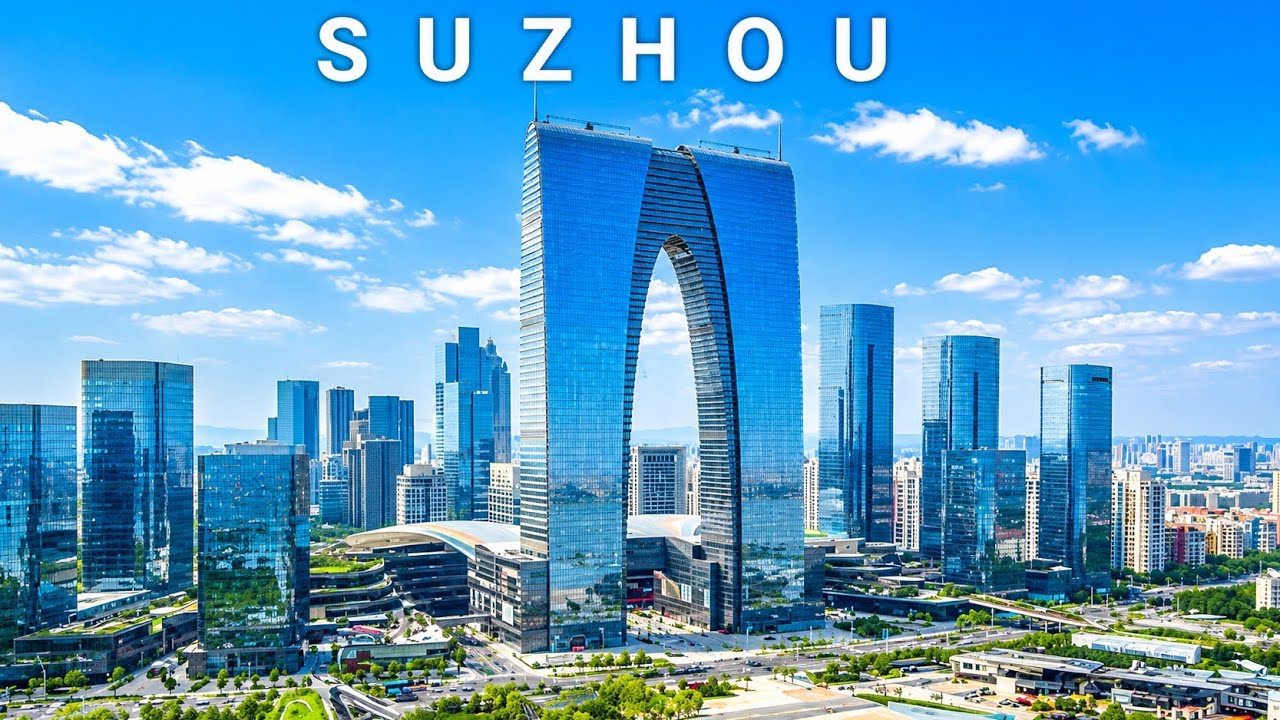 Suzhou, City In China 🇨🇳 4k |