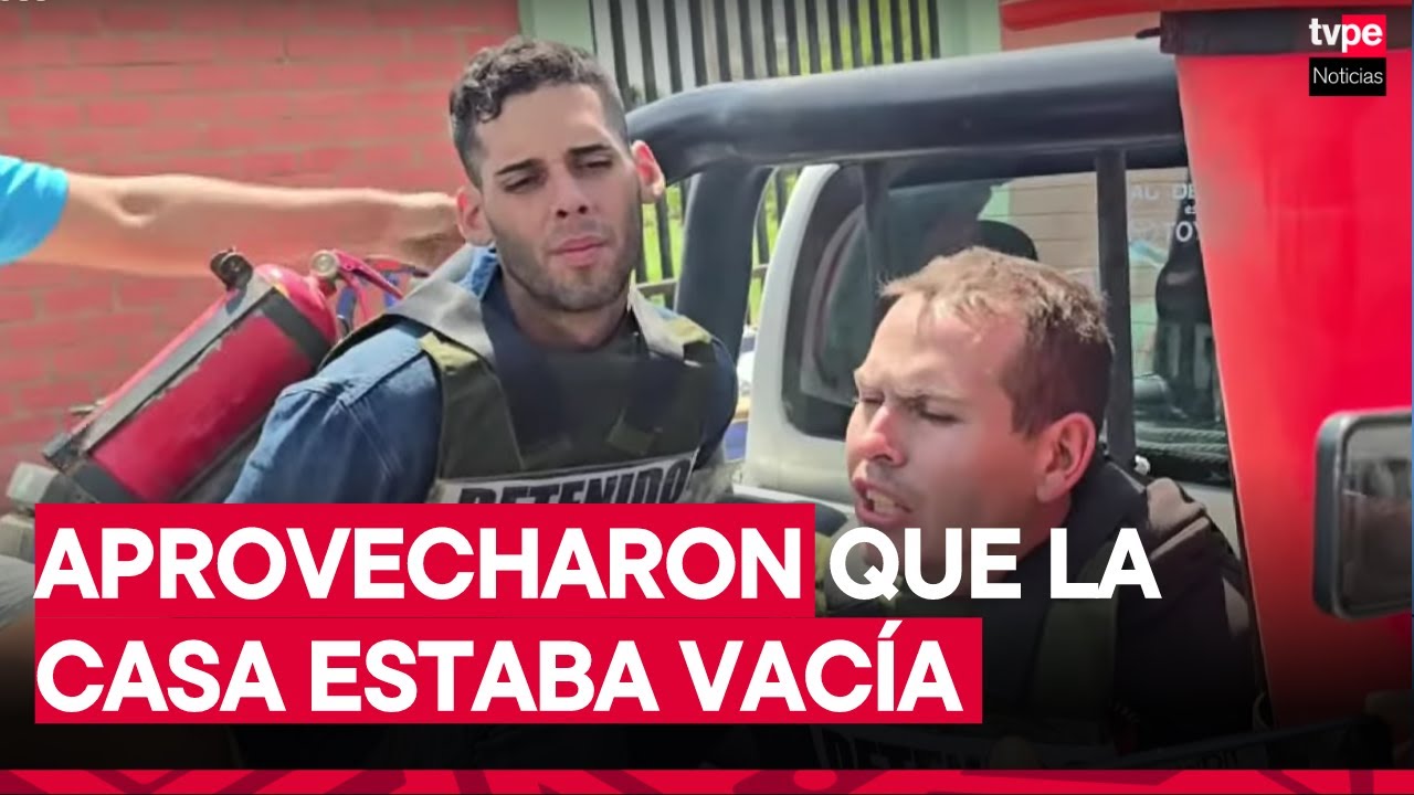 Tumbes: capturan a delincuentes extranjeros que robaron vivienda de policía