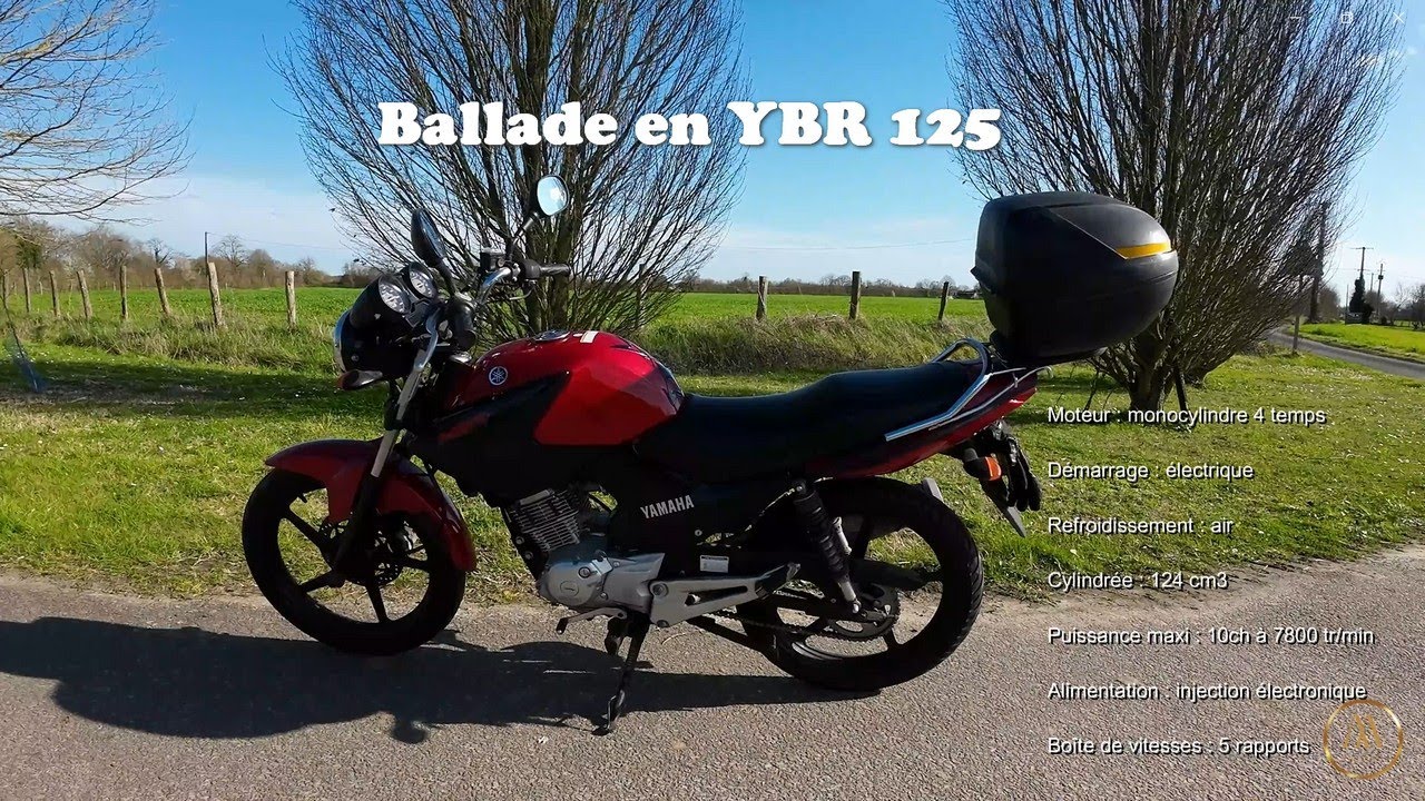 Ballade en Yamaha YBR 125