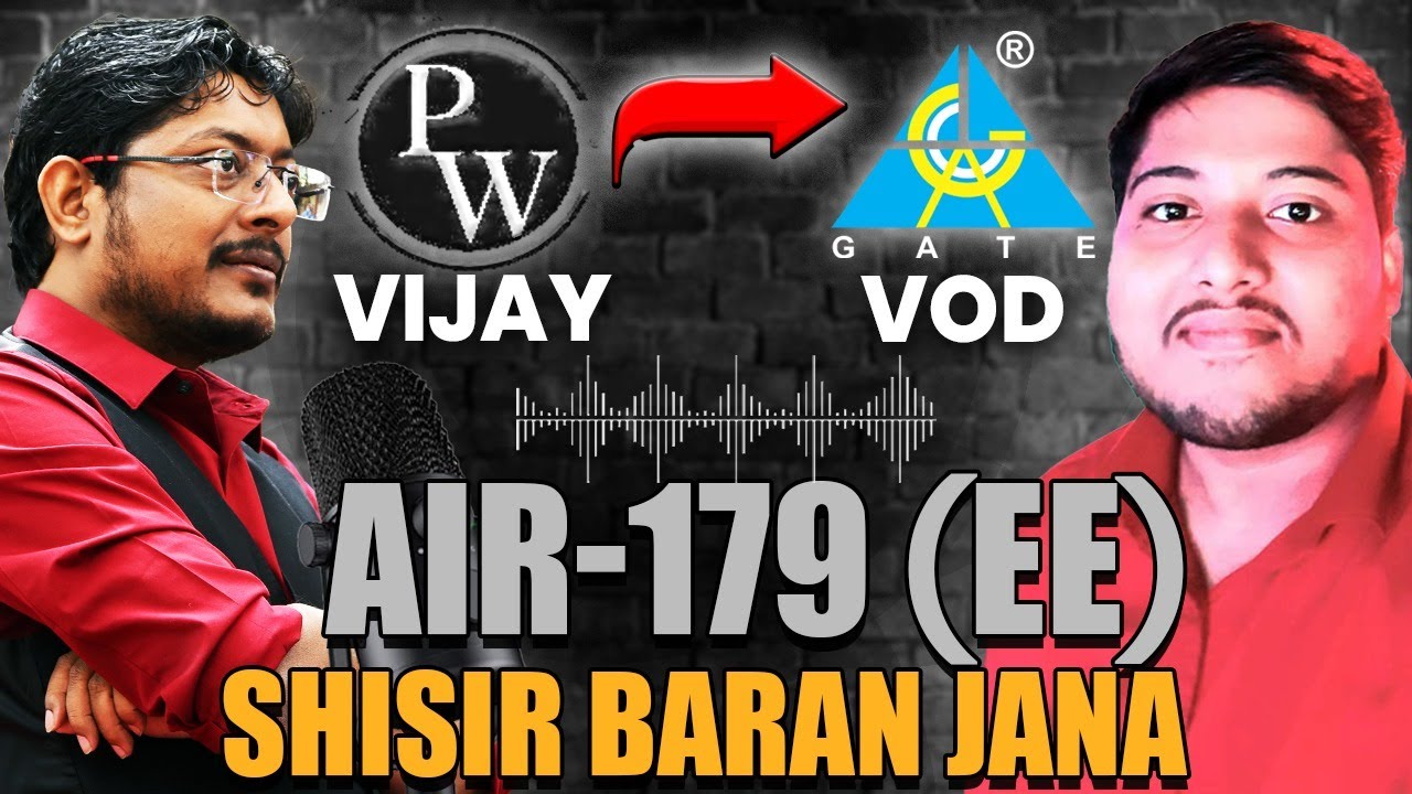 Interaction with Shisir Baran Jana | AIR-179 (EE)  GATE 2025 #topperstalk #gate2025