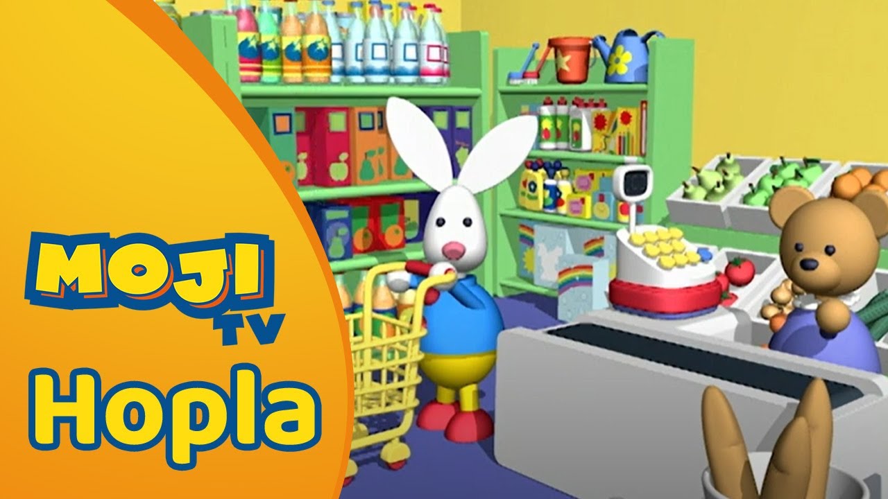 HOPLA GAAT WINKELEN 🛒 | HOPLA 🐇 | Nederlandse Kinderseries | MojiTV