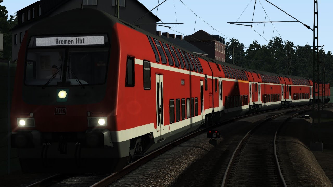 Train Simulator Classic | Führerstands-Testfahrt | DBbzf761 + BR114 | RE nach Bremen