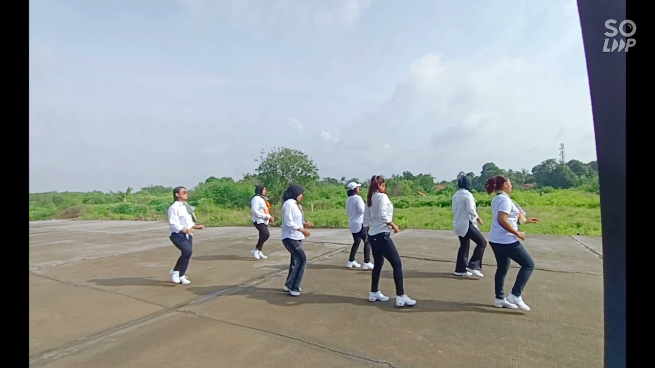 cotton fields line dance// beginner level demo by 3berlian linedance squad