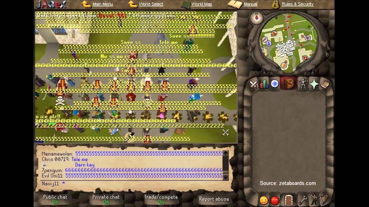 runescape 2007 servers - vote now