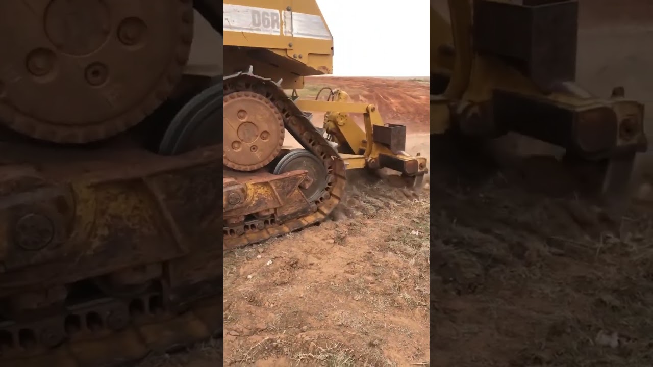 Cat D6R Ripping #dozer #ripper #shapingtheearth